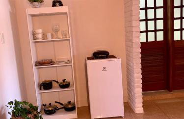 Suíte frente mar com cozinha e quintal pés na areia - Foto 14