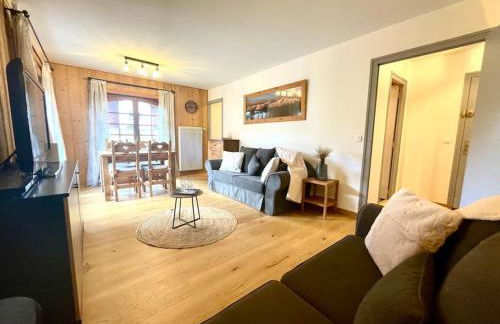 Rez de Jardin, Les Gets, Rénové et Calme - Foto 7