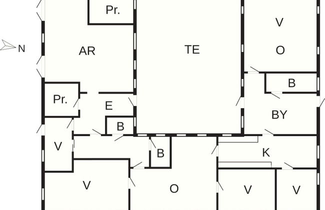 9 Person Holiday Home in Tim - Foto 4