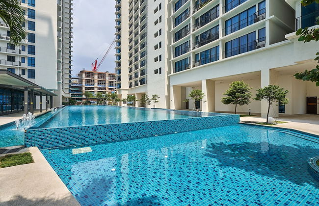 OYO Home 44001 Elegant Studio Setia Alam Trefoil - Foto 15