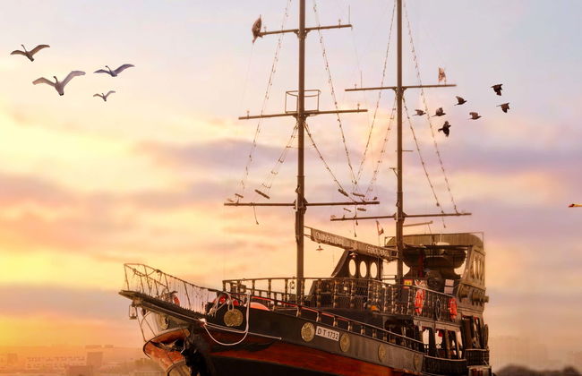 Paseo en barco pirata por el Canal de Dubái - Foto 7