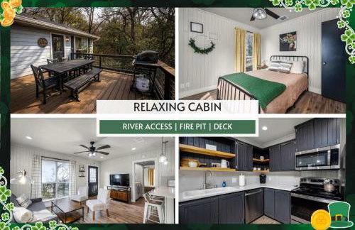 River Access Fire Pit BBQ Deck Sleeps 8 - Foto 1