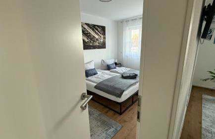 modern & spacious Apartments CarHandling Campus -Nähe Therme Erding -Messe München -Arena -free parking -Netflix -W-LAN - Foto 18