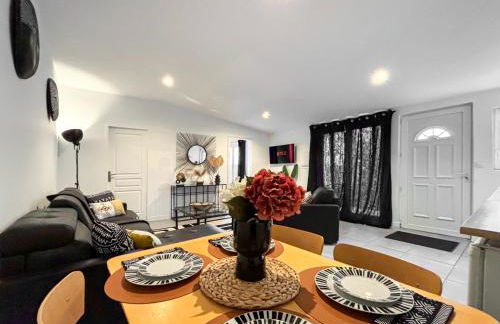 Maison avec Terrasse proche Gare pour Paris et Disneyland - 6 personnes - Foto 12