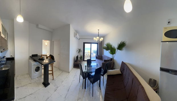 Luxury Front Sea View Apartment in Hurghada - Foto 2, Zona de estar