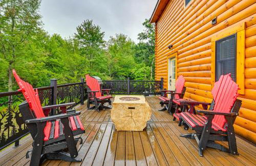 Adams Cabin with Game Room and Fire Pit - Foto 1