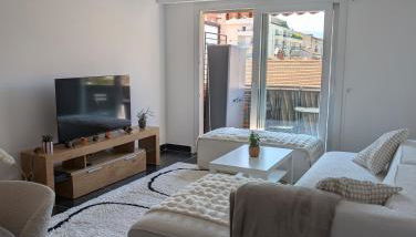 3 pièces proche gare - clim, accès plage à pied - Foto 5