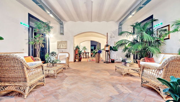 Sitzecke in der Lobby