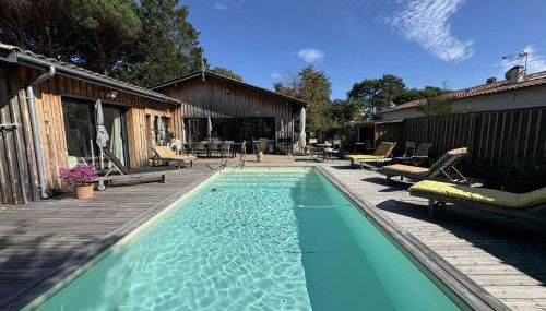 Villa paisible avec piscine chauffée et climatisation à Lège-Cap-Ferret - FR-1-736-65 - Foto 2