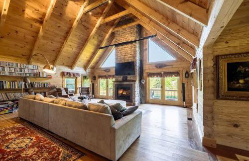 Private Luxury Log Cabin - Foto 76