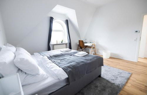 Business Design-Apartment Duisburg - 55qm, Küche & Arbeitsplatz - by Lott Living - Foto 12