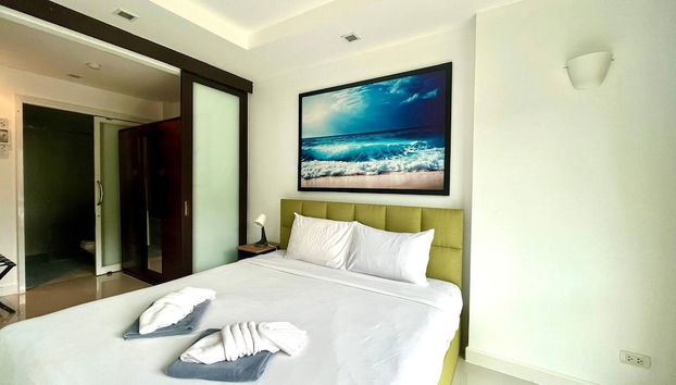 6-49 - 1 Bdr Condo With Balcony and Shared Pool - Foto 4, Habitación