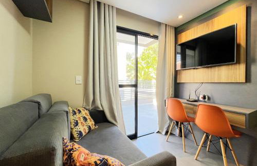 Estúdio One Ecovile | Vista Espetacular | Gonzaga Stays - Foto 12