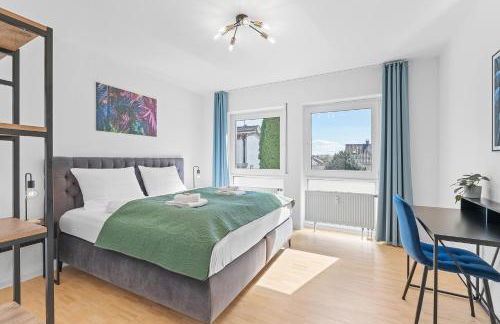 CityFlair 6 Pers Flughafen Stuttgart Messe U7 Whg 1 - Foto 21