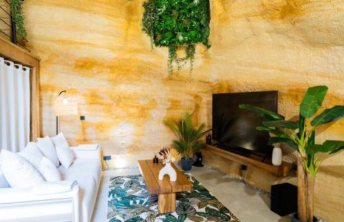 Suite troglodyte & spa privé - Luxe et détente - Photo 15