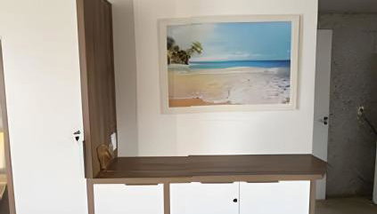 Cobertura pé na areia,Churrasqueira,Varanda,Ar con - Foto 5