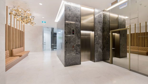 Zona de estar del vestíbulo