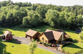 Private Luxury Log Cabin - Foto 34