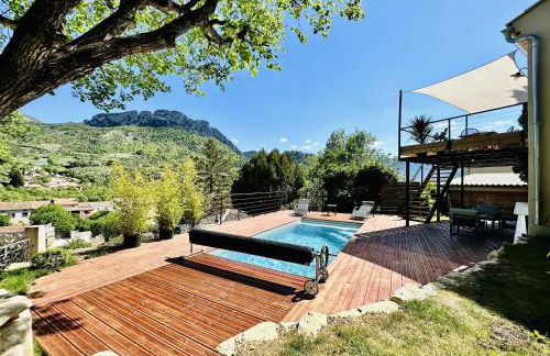 L'ancienne Étude - Superbe vue - Piscine chauffée - Foto 38