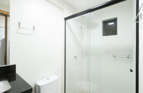 Localização Central! A 450 metros da Vila Germânica Loft com Piscina, Ar-Condicionado, Wi-Fi, Cozinha completa, Garagem Privativa, Espaço Zen, Academia, Sauna, e Mercadinho 24h - Foto 22