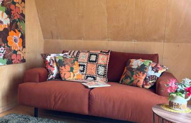 Aframe Tiny Home SILVA with private hot tub - Foto 27