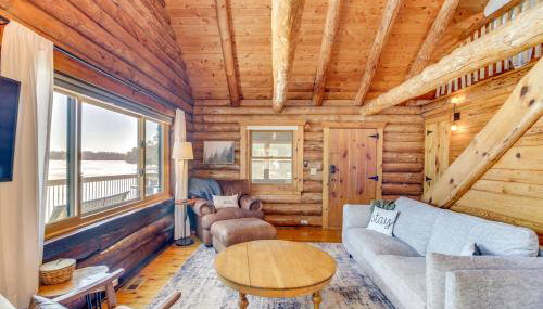 Lakefront Park Rapids Cabin with Decks and Boat Dock! - Foto 4