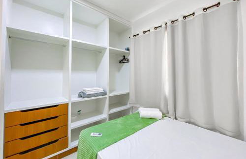 Apto Térreo com 2 quartos (ambos com ar split), sendo 1 suíte, internet privativa 300MBPS, no Residencial Vila Regina, condominio com piscina e área gourmet bem próximo a praia de Taperapuã - Foto 36