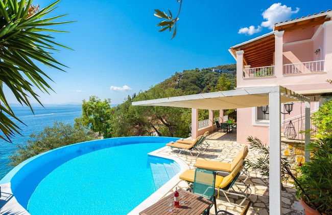 Villa Petros Large Private Pool Walk to Beach Sea Views A C Wifi Car Not Required - 180 - Foto 10