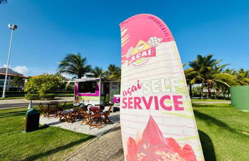 Flat Aquaville perto do Beachpark com 3 Suites - Foto 27