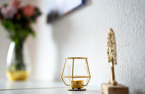 Schlosskönig - Modernes & zentrales Apartment mit Balkon und Arbeitsplatz - Foto 24