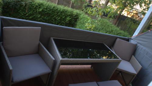 BlissPlace 3 Zi Premium Apartment nahe GETEC Arena mit Kingsize Betten und Balkon - Foto 4, Garden view