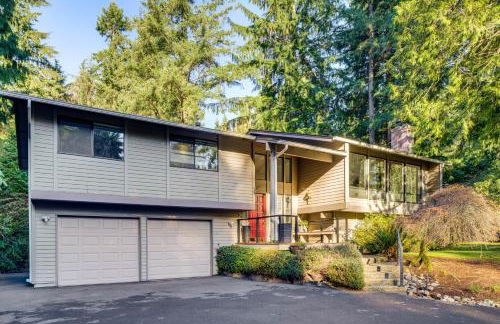 Luxe Redmond Family Home Sauna, Solarium and Creek - Foto 39