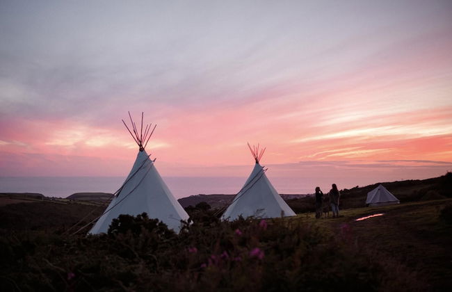Stunning Cornish Tipi With sea Views - Foto 4