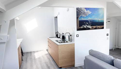 Dali Loft 40m2 Seine view 15 min from Paris - Foto 4