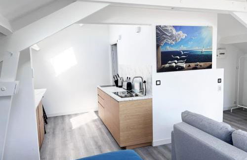 Dali Loft 40m2 Seine view 15 min from Paris - Foto 4