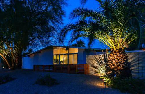Mid-Century Krisel House with Salt Water Pool and Firepit - Foto 49