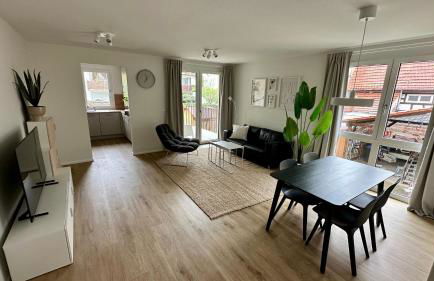 3-Zi-Neubauapartment möbliert - Foto 5