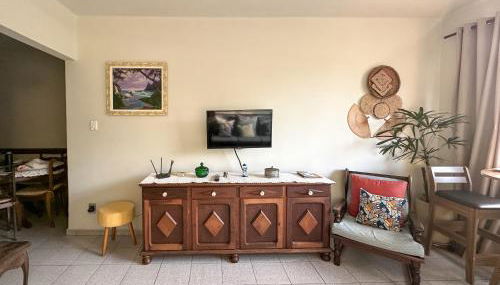 Apartamento com vista pro mar no Centro de Ubatuba - com estacionamento 2 quartos e cozinha completa - Foto 4