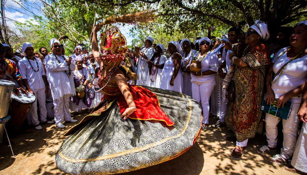 Mujer en Serra da Barriga