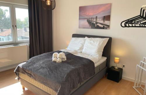 Sonniges Apartment, W-lan, Parkplatz, Autobahnnah, S-Bahn , Messe - Foto 2