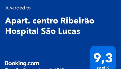 Apart. centro Ribeirão Hospital São Lucas - Foto 2