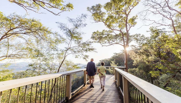 Visite de l'un des meilleurs points de vue de la Sunshine Coast