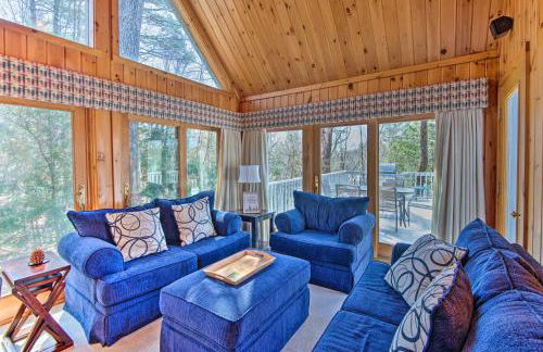 Wooded Waterfront Grantham Home Less Than 10 Mi to Ski! - Foto 3