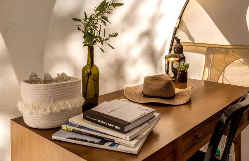 Charming Couples' Bell Tent Rental with Air Conditioning in Texas Hill Country - Foto 14