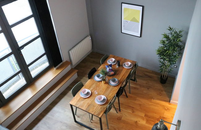 4B Loft Penthouse Industrial City views - Foto 1