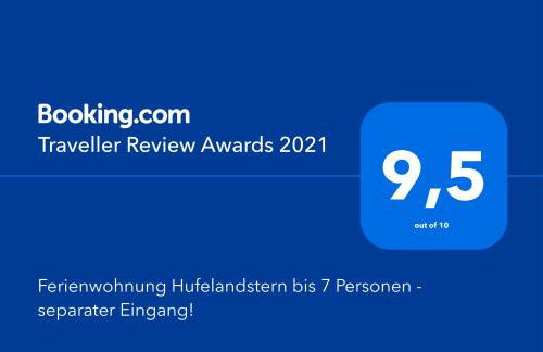 Ferienwohnung Hufelandstern bis 7 Personen - mit E-Ladesäule! - Foto 45
