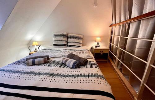 Keraven, charmante maisonnette, piscine commune 1-4 personnes - Foto 12