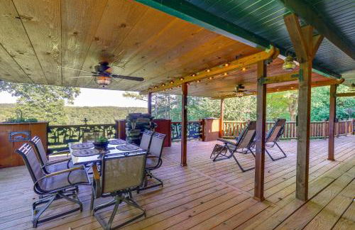 Just a Cast Away Cassville Cabin with Covered Deck - Foto 26