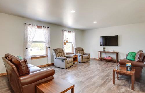 Wooded Hancock Home Near Ski and Snowmobile Trails! - Foto 6