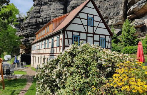 Ferienwohnungen Felsenkeller Bielatal - Foto 37